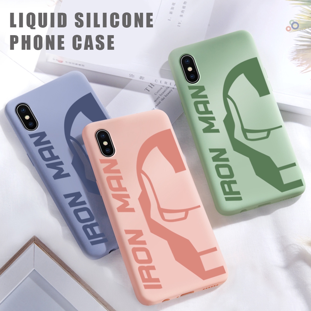 Ốp Lưng Silicone Mềm Chống Sốc Phong Cách Siêu Anh Hùng Cho Samsung Galaxy S7 S7 Edge S8 S8 Plus S9 S9 Plus