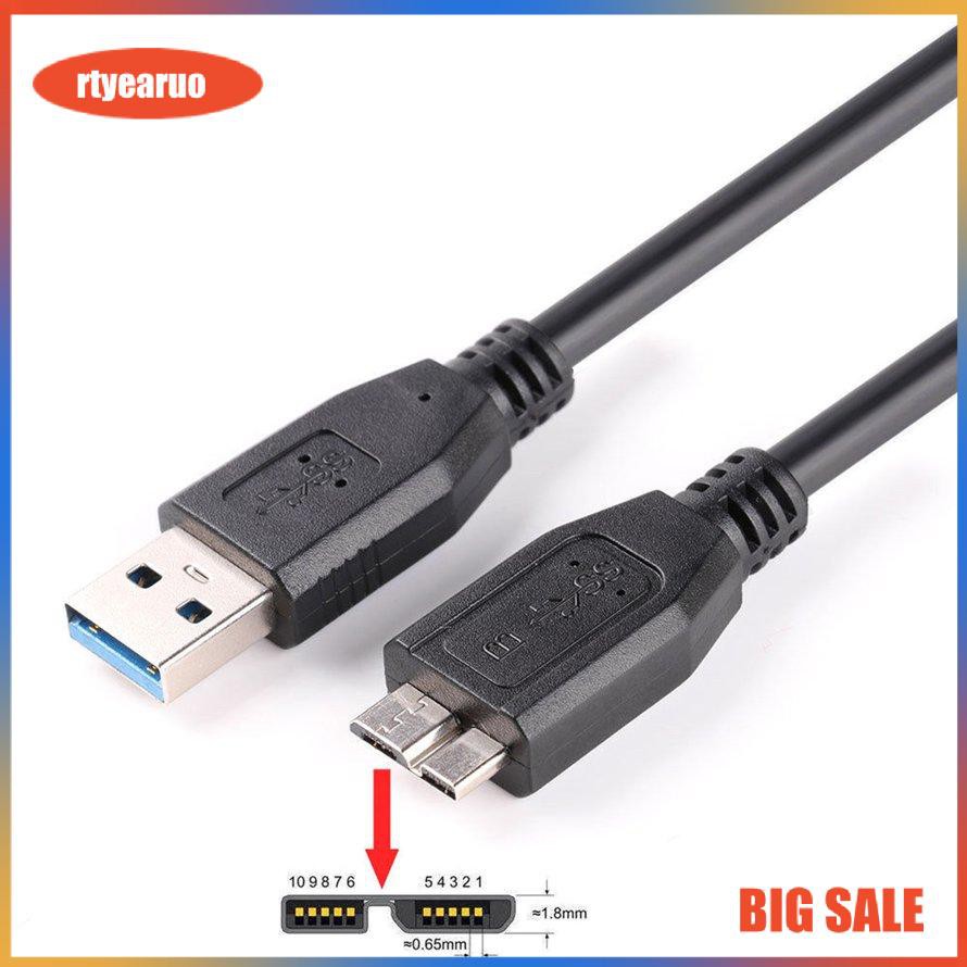 Micro USB 3.0 Data Cable Cord WD My Book External Hard Drive