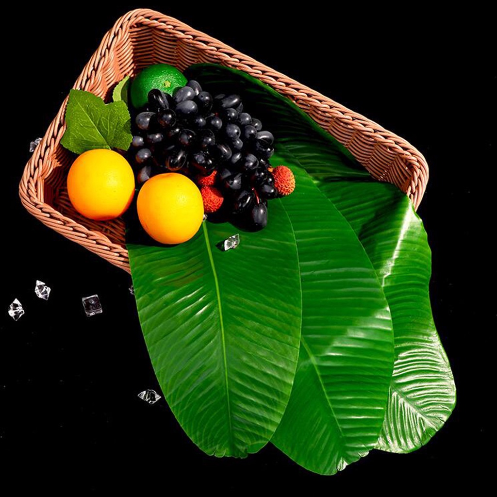 [Hot]☀ 1 Tấm Lá Chuối Nhân Tạo Chống Thời Tiết Trang Trí Nhà Cửa