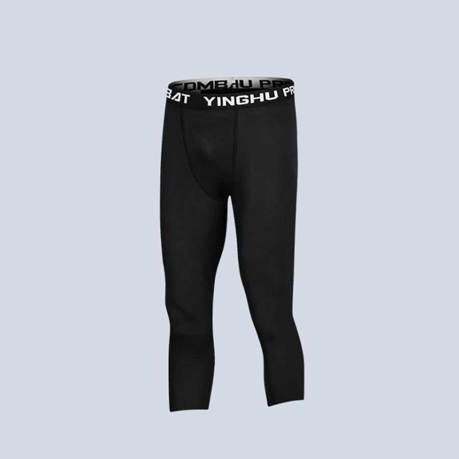 Quần Legging , Quần Giữ Nhiệt Nam Màu Đen Chuyên Tập Gym & Chạy Bộ YINGHU