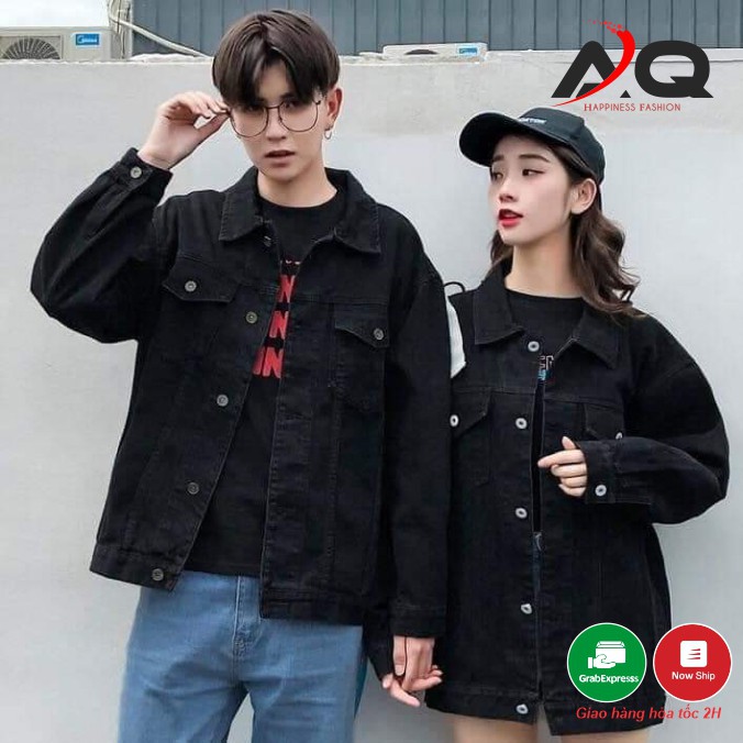 Áo Khoác Jean Nam Nữ Áo Bò Rin Jeans Nam Nữ Cao Cấp Cao Cấp Đa Năng Nhiều Mẫu AQSTORE