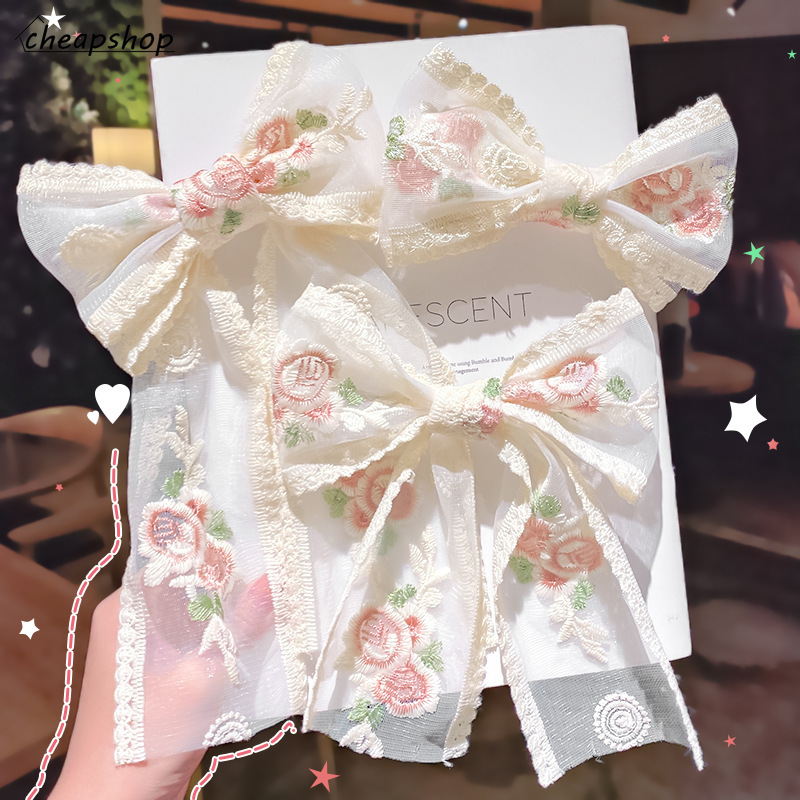 iF YOU Kẹp tóc   kiểu nơ xinh xắn dành cho nữ