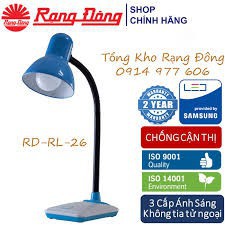 Đèn bàn LED RL-26 Rạng Đông bảo vệ thị lực 4.3