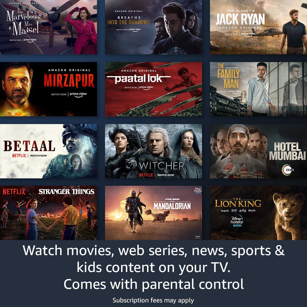 Android TV Box - Amazon Fire TV Stick Lite kèm điều khiển giọng nói Alexa Voice Remote Lite (no TV controls)