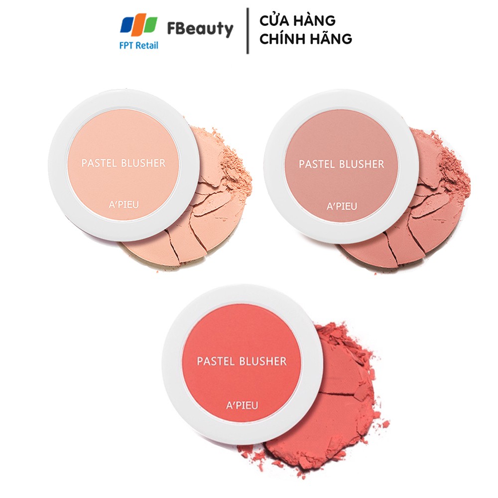 Phấn Má Hồng A'PIEU Pastel Blusher 4.3g