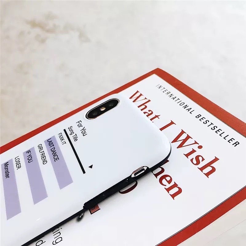 Ốp Lưng Điện Thoại Nhựa Mềm Âm Nhạc