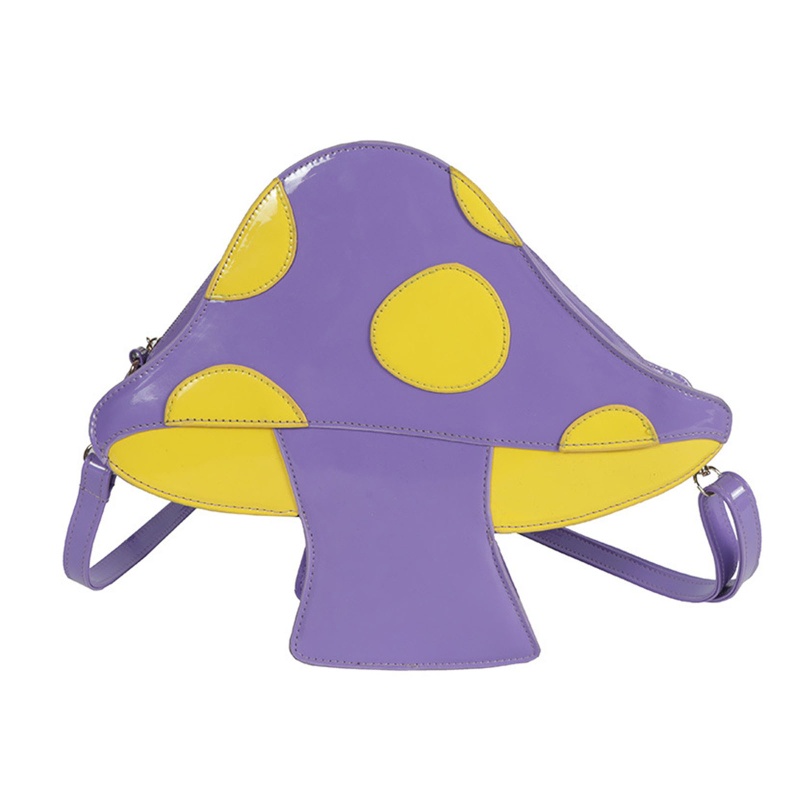 Túi Xách Da PU Hình Nấm Cho Nữ