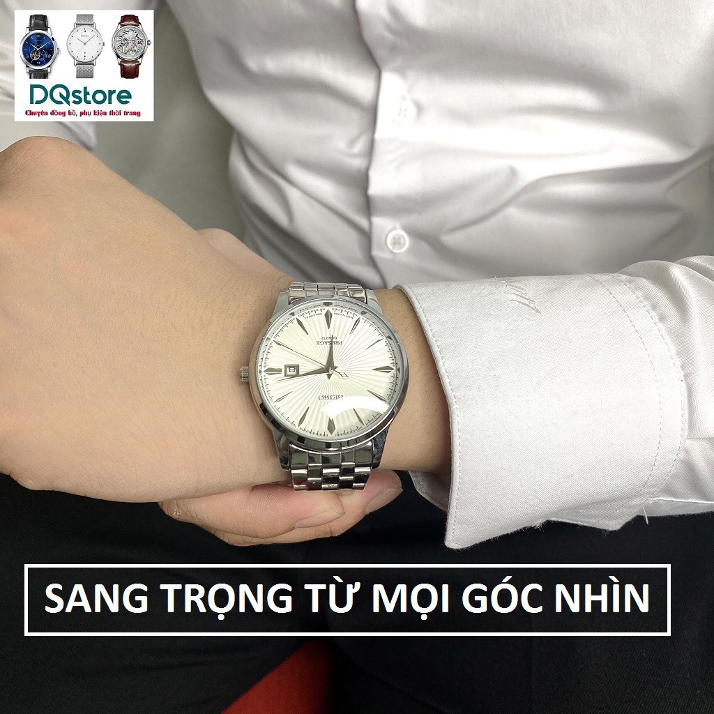 (ẢNH THẬT kèm video ) Đồng hồ nam SKO, máy quarzt của Nhật siêu bền, dây thép không rỉ 316l chống nước 3ATM | BigBuy360 - bigbuy360.vn