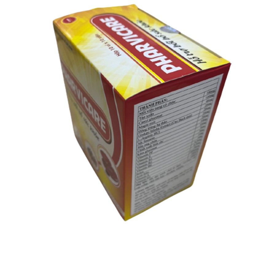 Pharvicare bổ sung vitamin, acid amin hộp 100 viên - Cvspharmacy