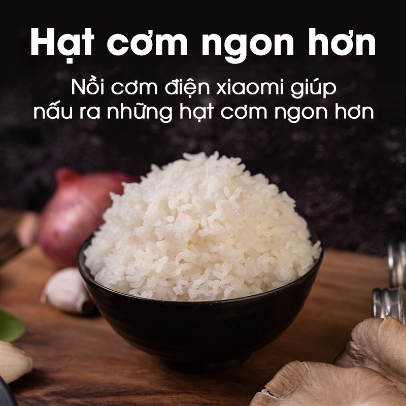 [Mã 154ELSALE2 giảm 7% đơn 300K] [Hỏa Tốc - HCM] Nồi Cơm Điện Xiaomi Thông Minh 3L RICE COOKER - Ngoc Vien Store