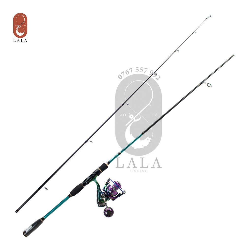 Combo Cần câu máy KW Explorer Lure S M và Máy câu đứng Pioneer Chameleon CML đủ size