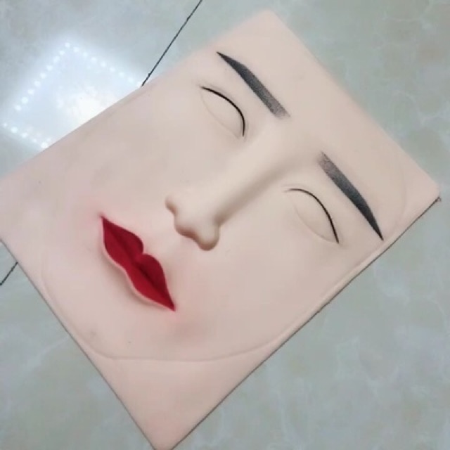 Da giả 3D tập phun xăm, điêu khắc