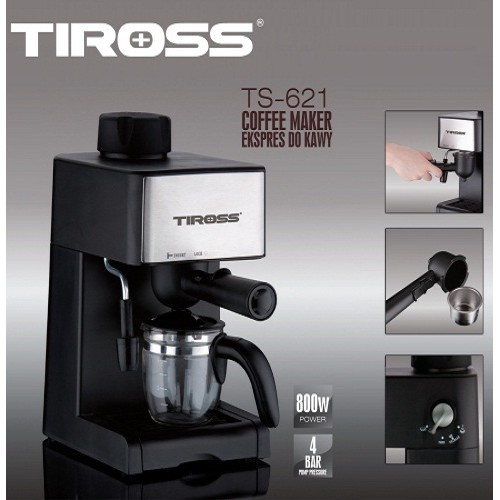 Máy pha cà phê Espresso Tiross TS621 chính hãng