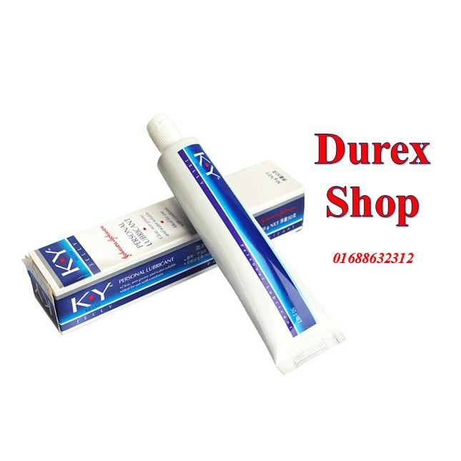 KÍN ĐÁO & CHE TÊN  Gel bôi trơn Durex KY - 50g