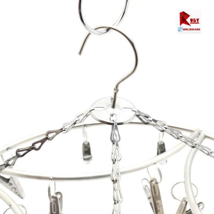 Móc Dù Tròn Inox Hưng Huê ( 2 Phân Loại )