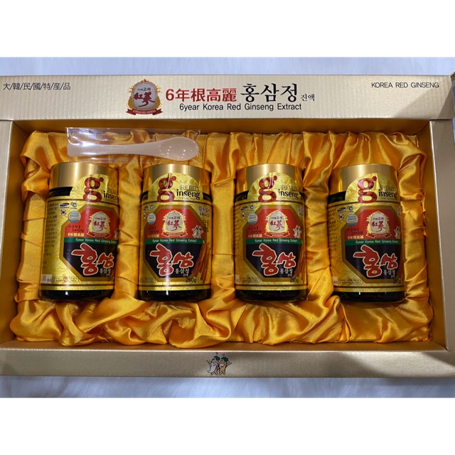 Cao hồng sâm hàn quốc chĩnh hãng [250g- cấy nano-dưỡng trắng da mờ thâm nám]