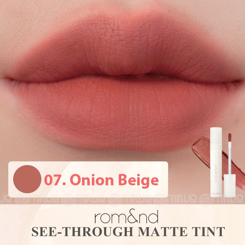 [ Hanbok trắng ] Son kem lì Romand See Through Matte Tint | BigBuy360 - bigbuy360.vn