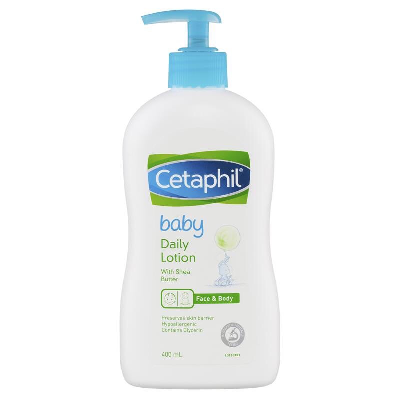 Sữa dưỡng thể cho bé Cetaphil Baby Daily Lotion, chai vòi 400ml