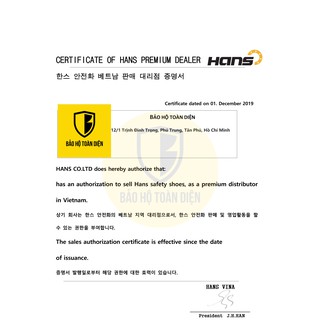 GIÀY BẢO HỘ HANS HS90