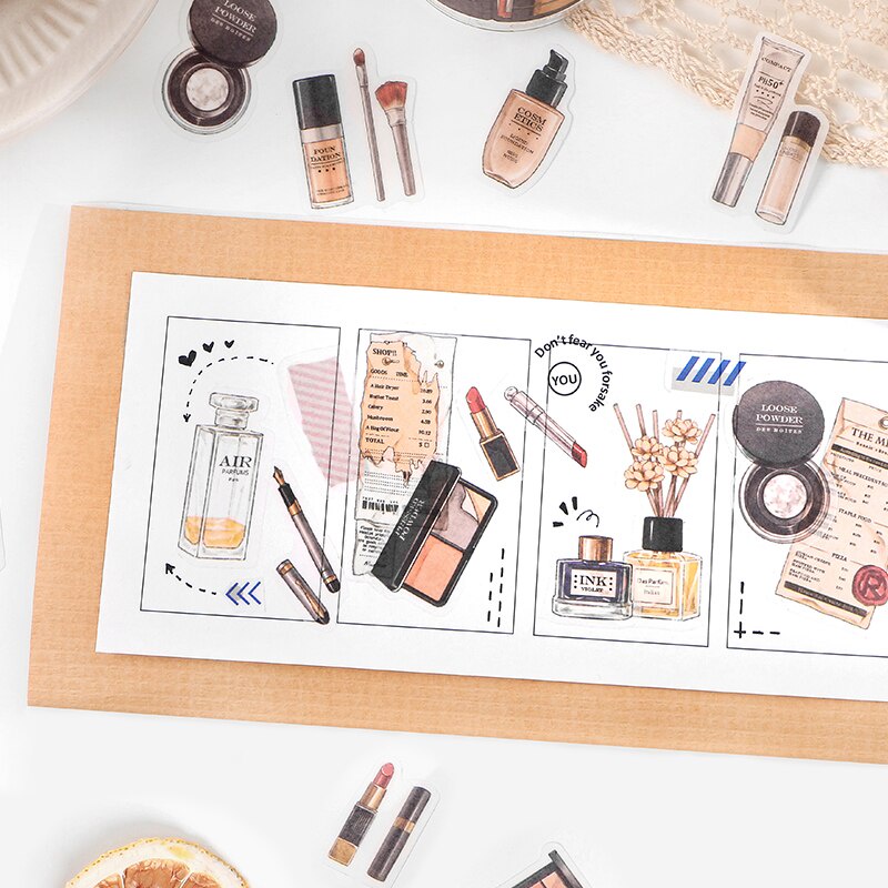 Set 40 miếng dán trang trí họa tiết hoạt hình xinh xắn