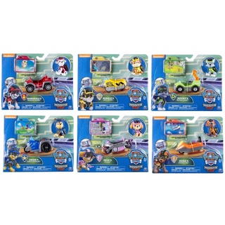 Set 6 Paw Patrol mini gồm xe và chó cứu hộ cơ bản