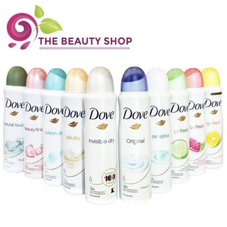 Xịt Khử Mùi Dove Go Fresh Nữ 150ml