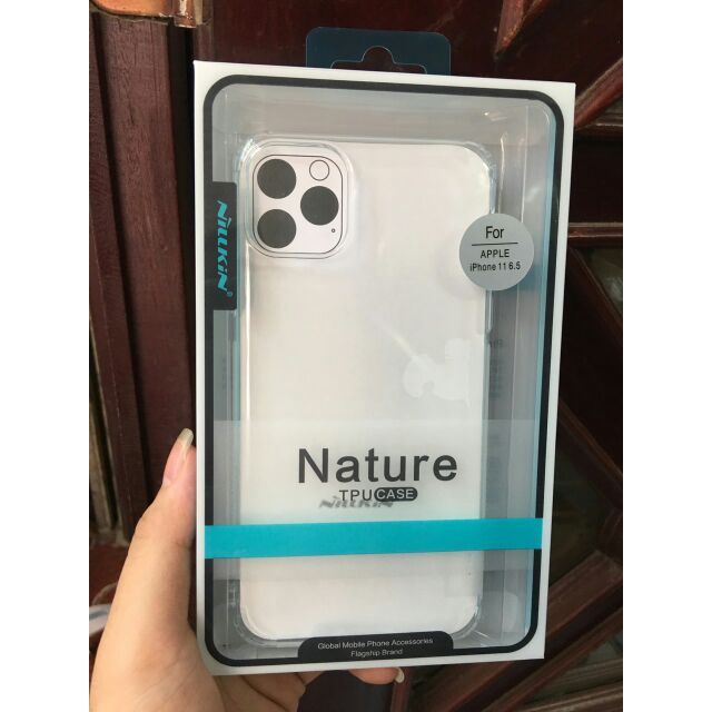 Ốp silicon trong suốt cho iPhone 11 6.5 inch