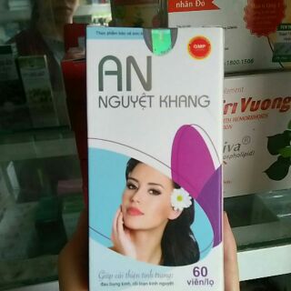 An nguyệt khang -giảm đau bụng kinh, rối loạn kinh nguyệt