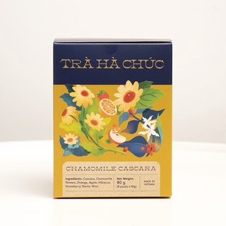 Trà hà chúc cascara hoa cúc 50g - 80g