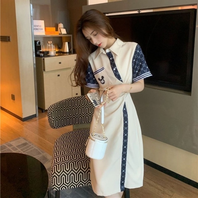 Đầm Polo Dài Qua Gối Thiết Kế Độc Đáo Thời Trang Cho Nữ