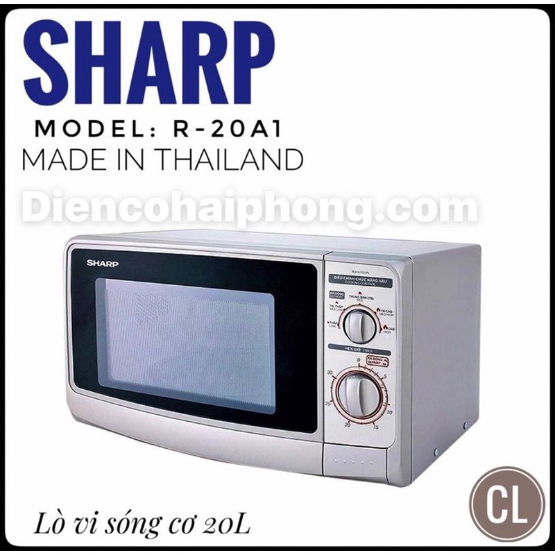 Lò vi sóng Sharp R-20A1(S)VN