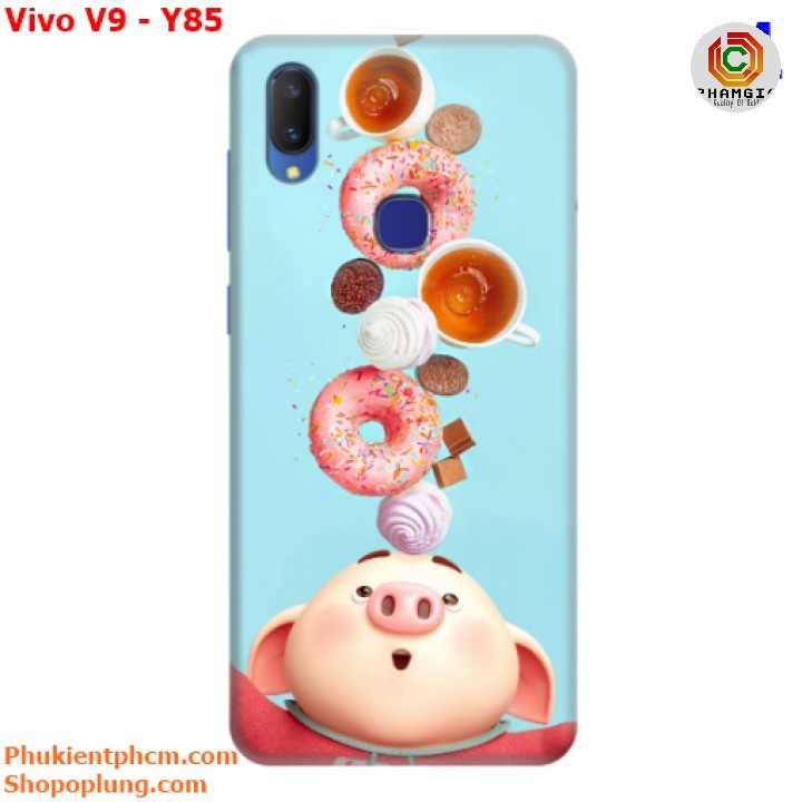 Ốp lưng Vivo V9/ V9 youth in hình Heo đáng yêu (mẫu heo)