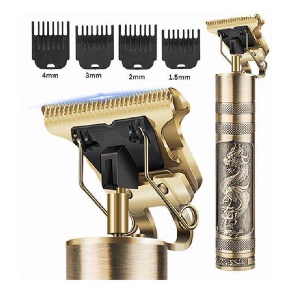 Tông đơ cắt tóc chấn viền chính hãng KEMEI -T9 tông đơ bấm viền nhỏ gọn đa năng lưỡi thép không rỉ
