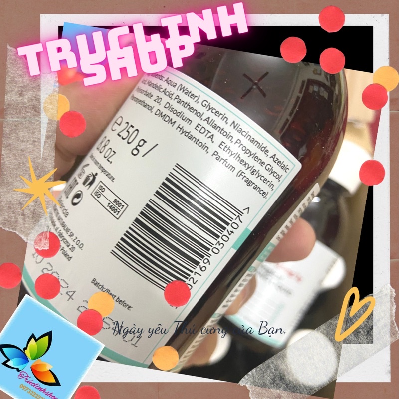 Toner Bielenda Dr Medica_Hỗ trợ mờ thâm sẹo mụn_Dưỡng da trắng sáng cực tốt 3,5mg