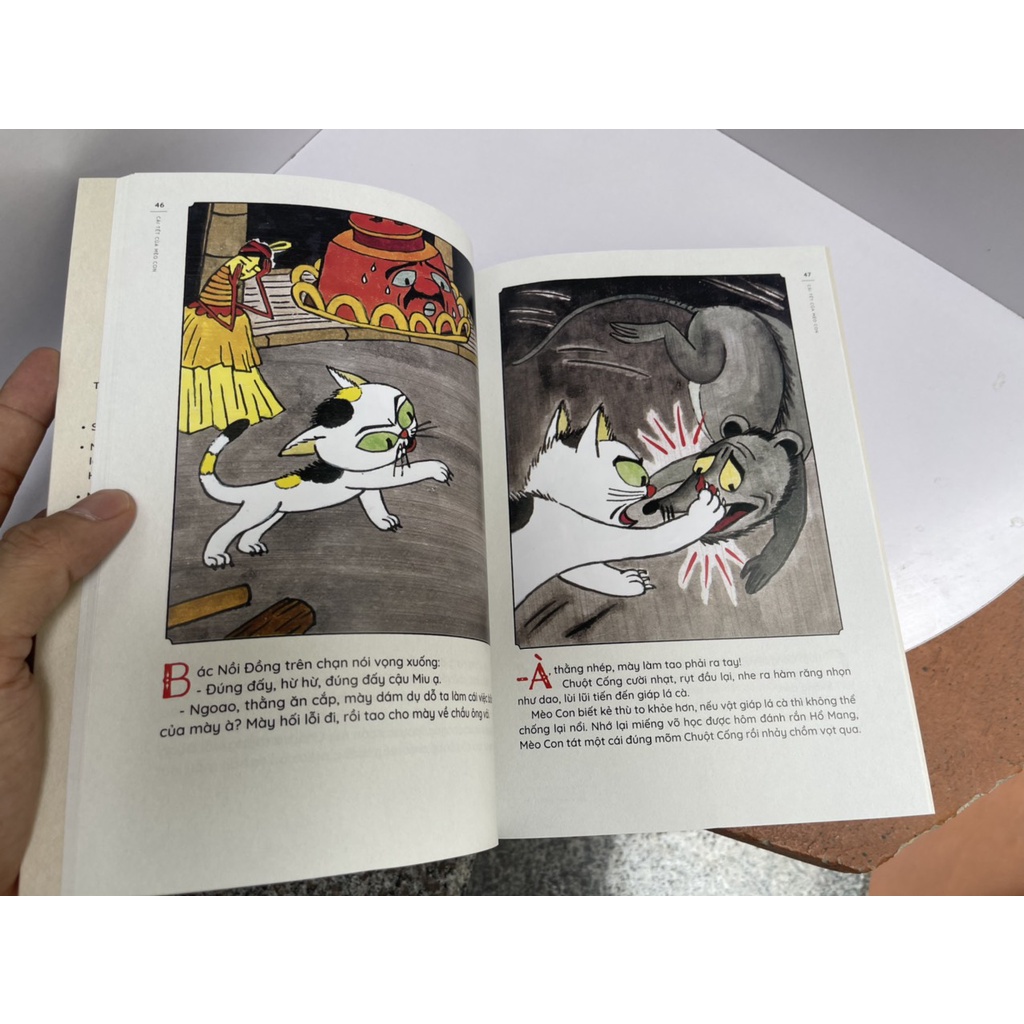 SáchNXB Kim Đồng - CÁI TẾT CỦA MÈO CON – Ngô Mạnh Lân– Nguyễn Đình Thi – ấn bản kỷ niệm 65 năm thành lập NXB Kim Đồng