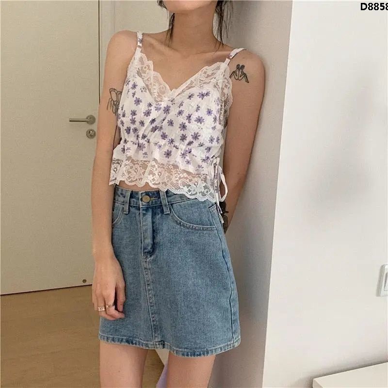 Áo Hai Dây Dáng Ôm Thiết Kế Cỡ Nhỏ Thời Trang Trẻ Trung | BigBuy360 - bigbuy360.vn