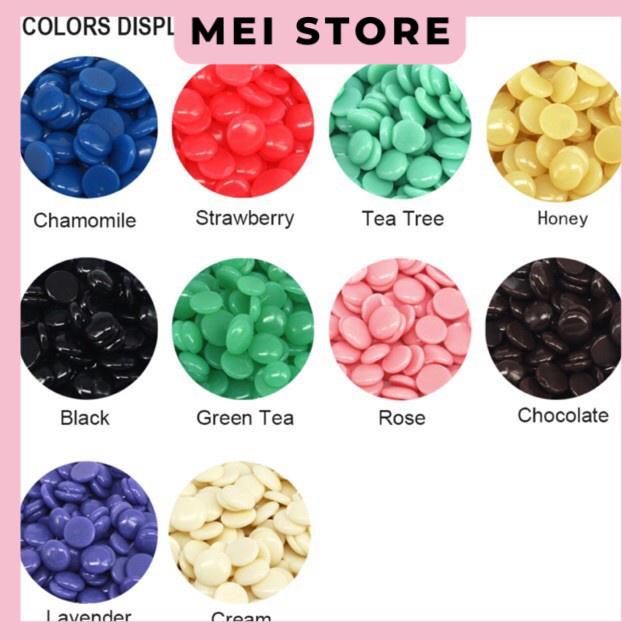 Sáp Wax Lông Cao Cấp Đủ Màu Dạng Hạt Hard Wax Beans 100g