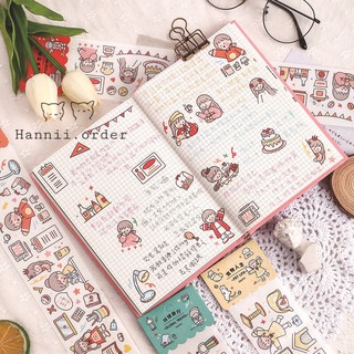 Sticker cô gái dài 39cm