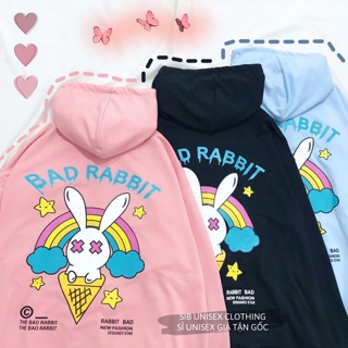 [ẢNH THẬT] HOODIE ZIP BAD RABBIT