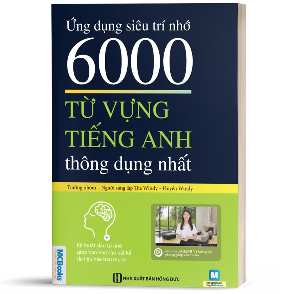 Sách - Ứng Dụng Siêu Trí Nhớ 6000 Từ Vựng Tiếng Anh Thông Dụng Nhất