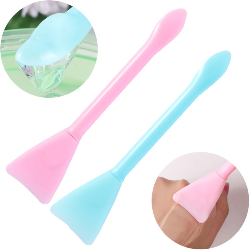 1 Cọ Silicon Mềm Quét Mặt Nạ Bùn Làm Đẹp Đa Năng Chăm Sóc Da Cho Nữ