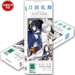 (P3) Bookmark hộp ảnh tập ảnh đánh dấu sách tiện lợi dụng cụ học tập 36 tấm anime chibi