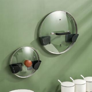 Set 2 Giá Gắn Tường Để Nắp Nồi Tiện Lợi