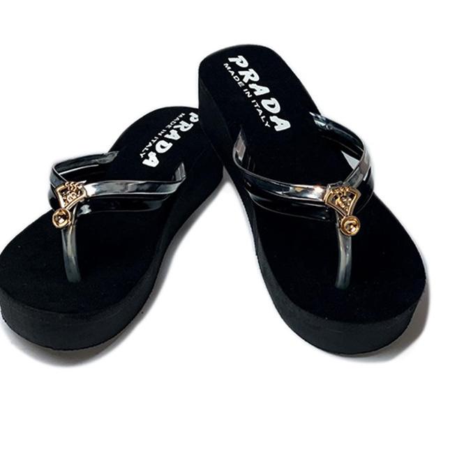 PRADA Tốt để mặc... Giày SANDAL FASHION TERM thư giãn cho nữ