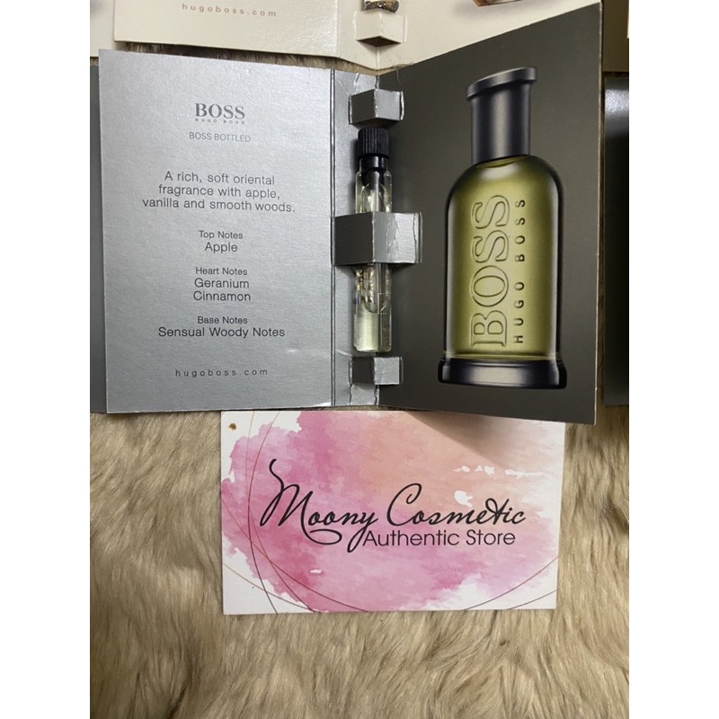 Vial mẫu thử nước hoa nam nữ Hugo Boss the Scent/Bottle 1.5ml | BigBuy360 - bigbuy360.vn