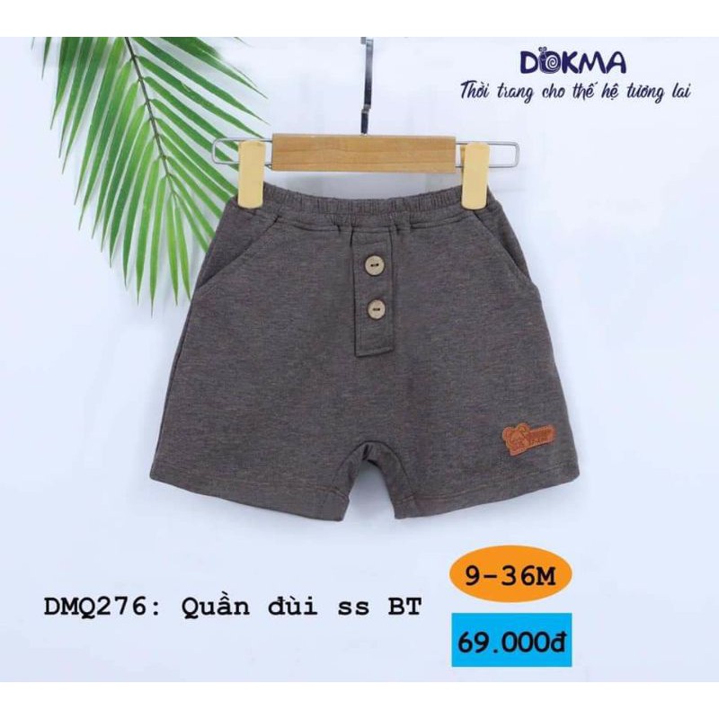 [Dokma] Quần đùi sơ sinh BT DMQ276