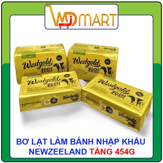 Bơ lạt làm bánh nhập khẩu NewZeeland tảng nguyên 454g
