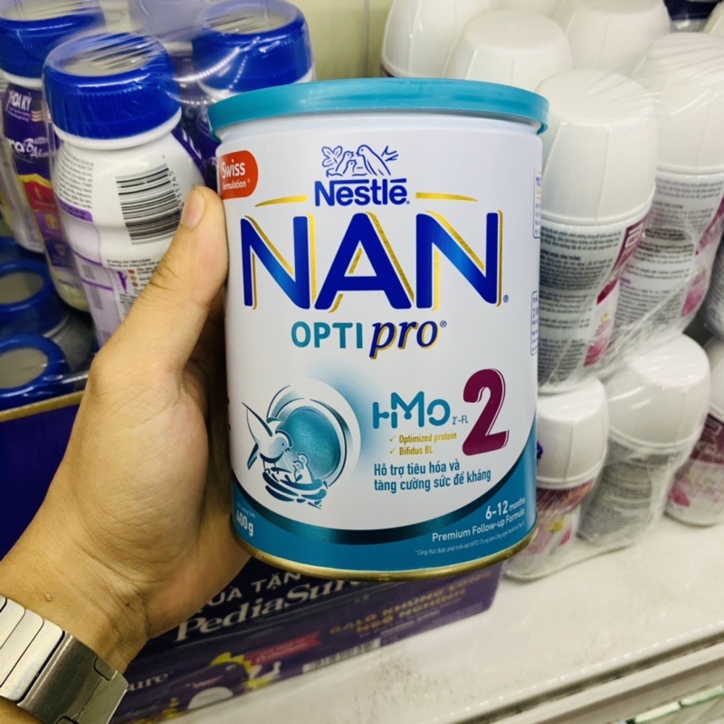 Sữa Bột Nestlé NAN Optipro 1 và 2 (400g)