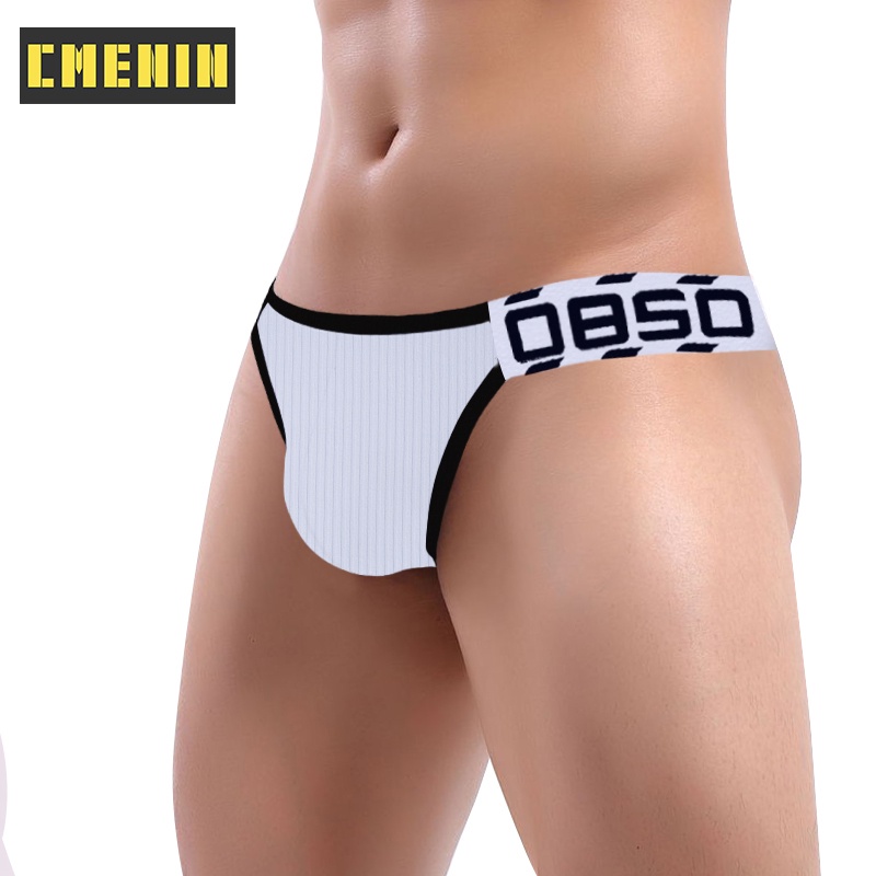 [Cửa Hàng Chính Thức Của Nam Giới] BS3208 Quần Lót Dây Cotton Lưng Thấp Thời Trang Gợi Cảm Cho Nam BS3208