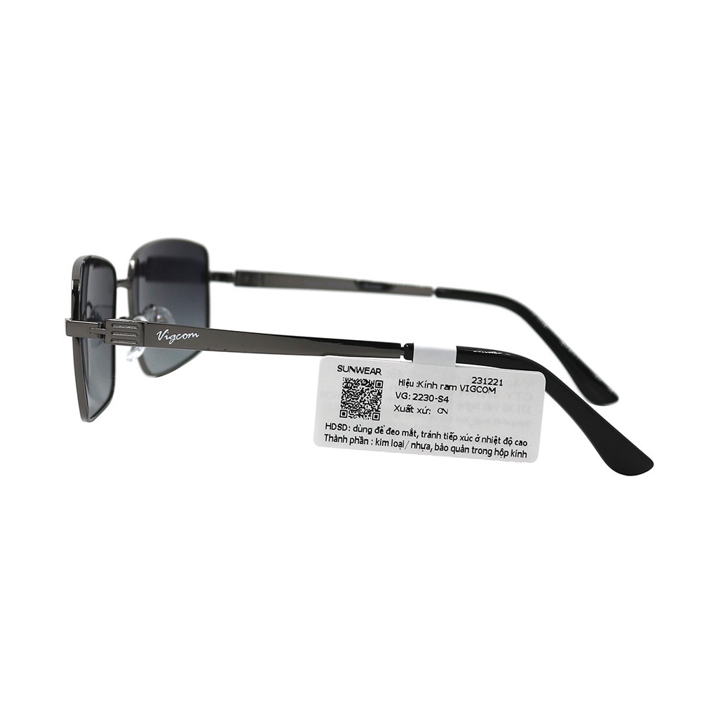 (Hàng chính hãng) Kính mát nam nữ Vigcom VG2230 màu sắc thời trang